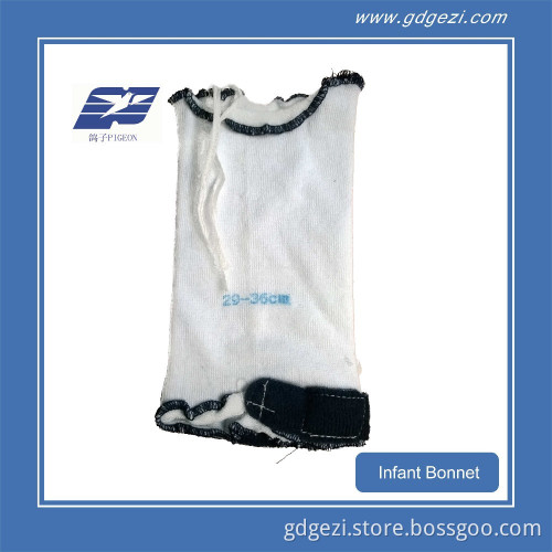 Infant Cotton Bonnet for Ventilator